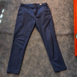 Banana Republic Factory Blue Slim Tapered Chino, 32x34